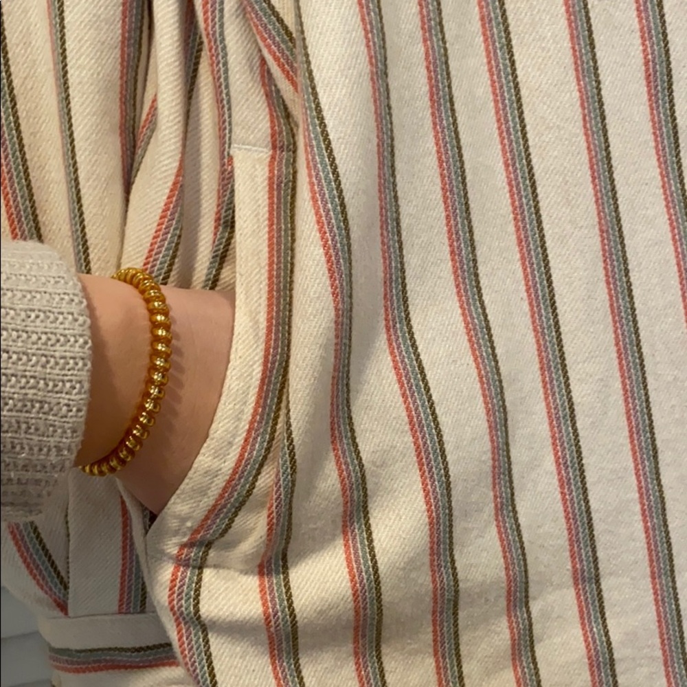 Madewell Striped Flannel with Pockets
